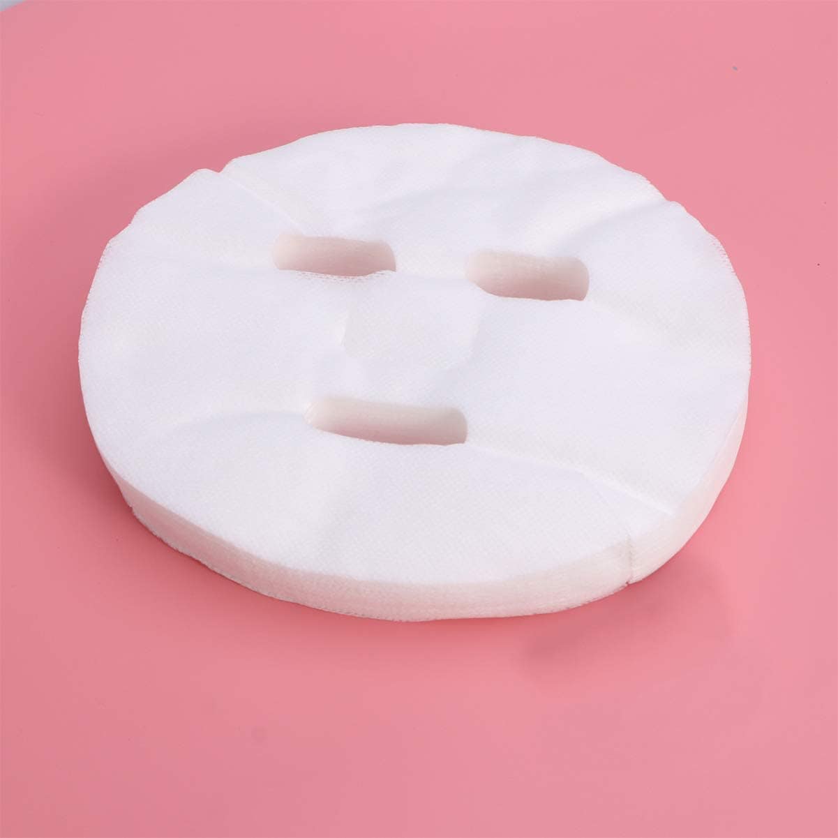 JNBS Disposable Spa Cotton Facial Mask Sheets (Pack of 100pcs)