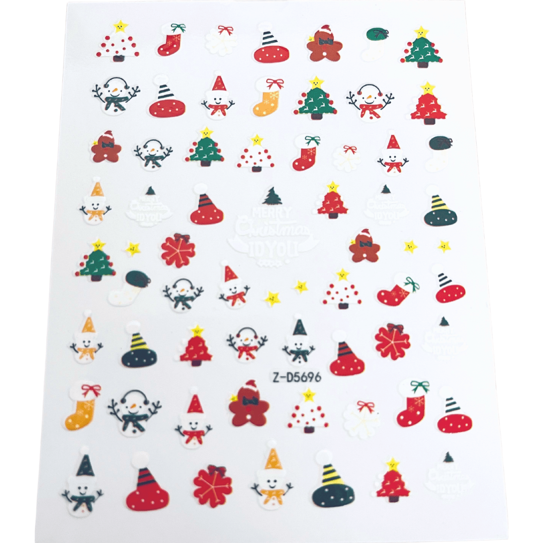 JNBS Nail Sticker Christmas (Choose your style 02)