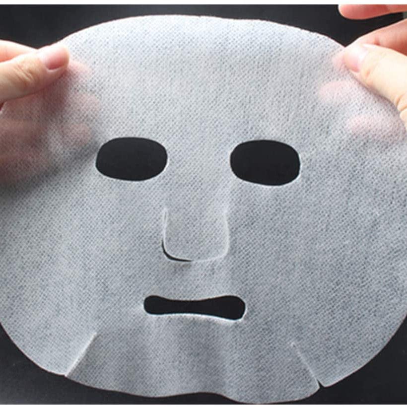 JNBS Disposable Spa Cotton Facial Mask Sheets (Pack of 100pcs)