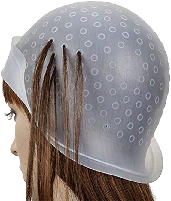 JNBS Reusable Silicone Hair Staining Cap (Assorted Color)