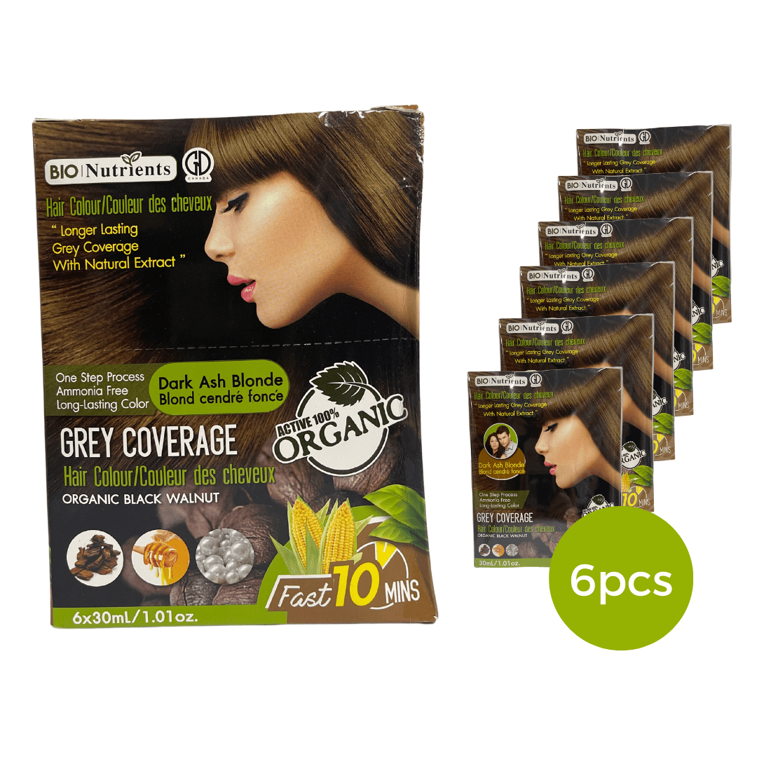 Bio Nutrients Hair Colour Grey Coverage (8 Colors)