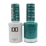 DND DUO GEL MATCHING COLOR 791 TEAL-IN' FINE
