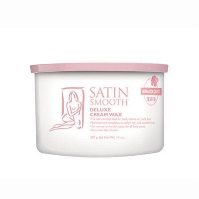 Satin Smooth - Soft Wax #Deluxe Cream Wax (14 oz) - Jessica Nail & Beauty Supply - Canada Nail Beauty Supply - Soft Wax
