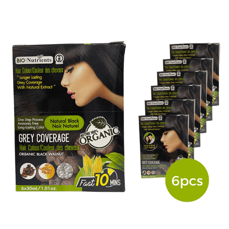 Bio Nutrients Hair Colour Grey Coverage (8 Colors)