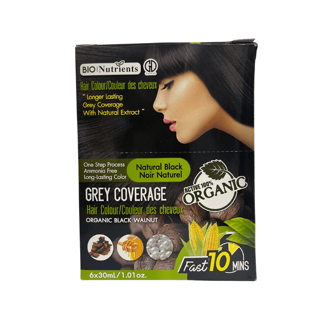 Bio Nutrients Hair Colour Grey Coverage (8 Colors)