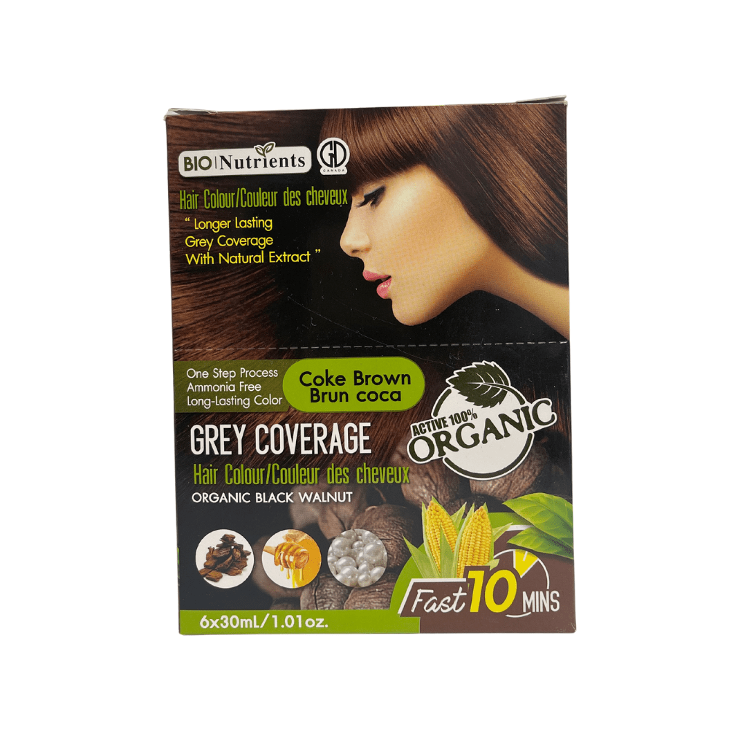 Bio Nutrients Hair Colour Grey Coverage (8 Colors)