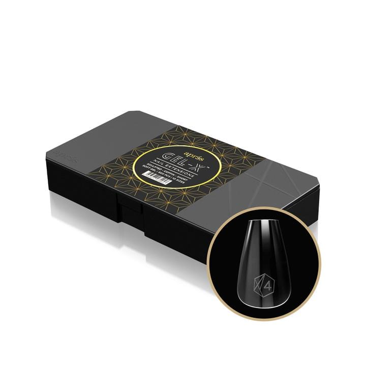 Apres Gel X™ Box of 500pcs Sculpted Coffin Short Tips