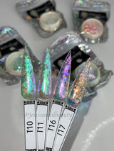 JNBS Nail Flakes Iridescent Aurora 3g T17