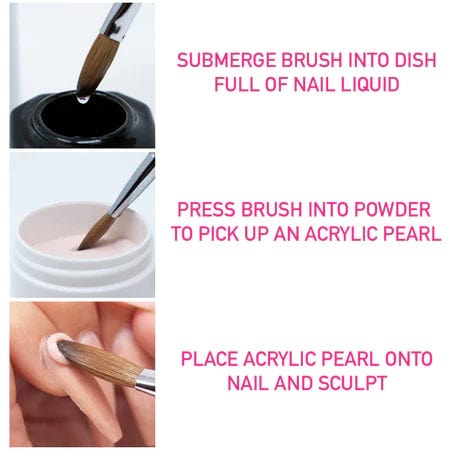 Young Nails Acrylic Trial Kit (7Pcs)