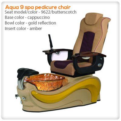 Aqua Spa 9 LED 9622 Butterscotch Chairs Biscuit Base (Please Call JNBS to Order)
