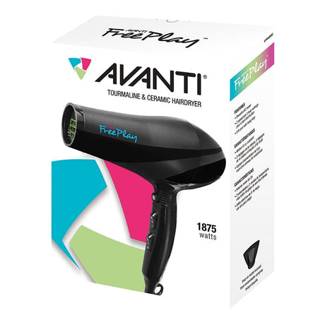 Avanti FreePlay Tourmaline & Ceramic Hairdryer AFRAIR2C