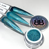 Beauty Boss Nail Chrome SL0406 Blue Holographic