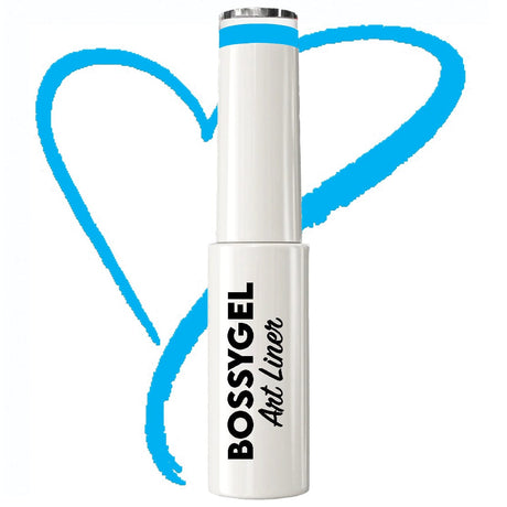 BOSSY Gel Art Liner Glow In The Dark 03 Pinata Blue