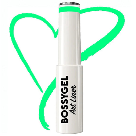 BOSSY Gel Art Liner Glow In The Dark 04 Neon Green