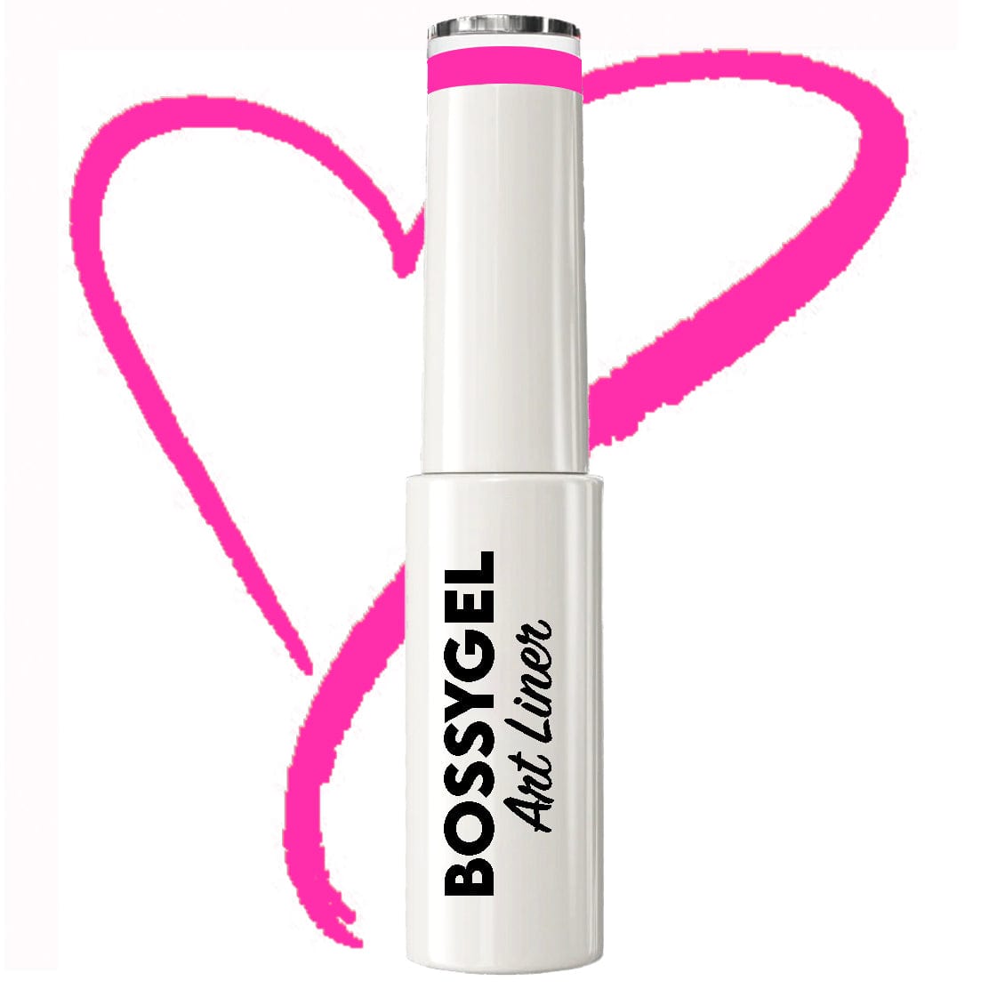 BOSSY Gel Art Liner Glow In The Dark 08 Neon Pink