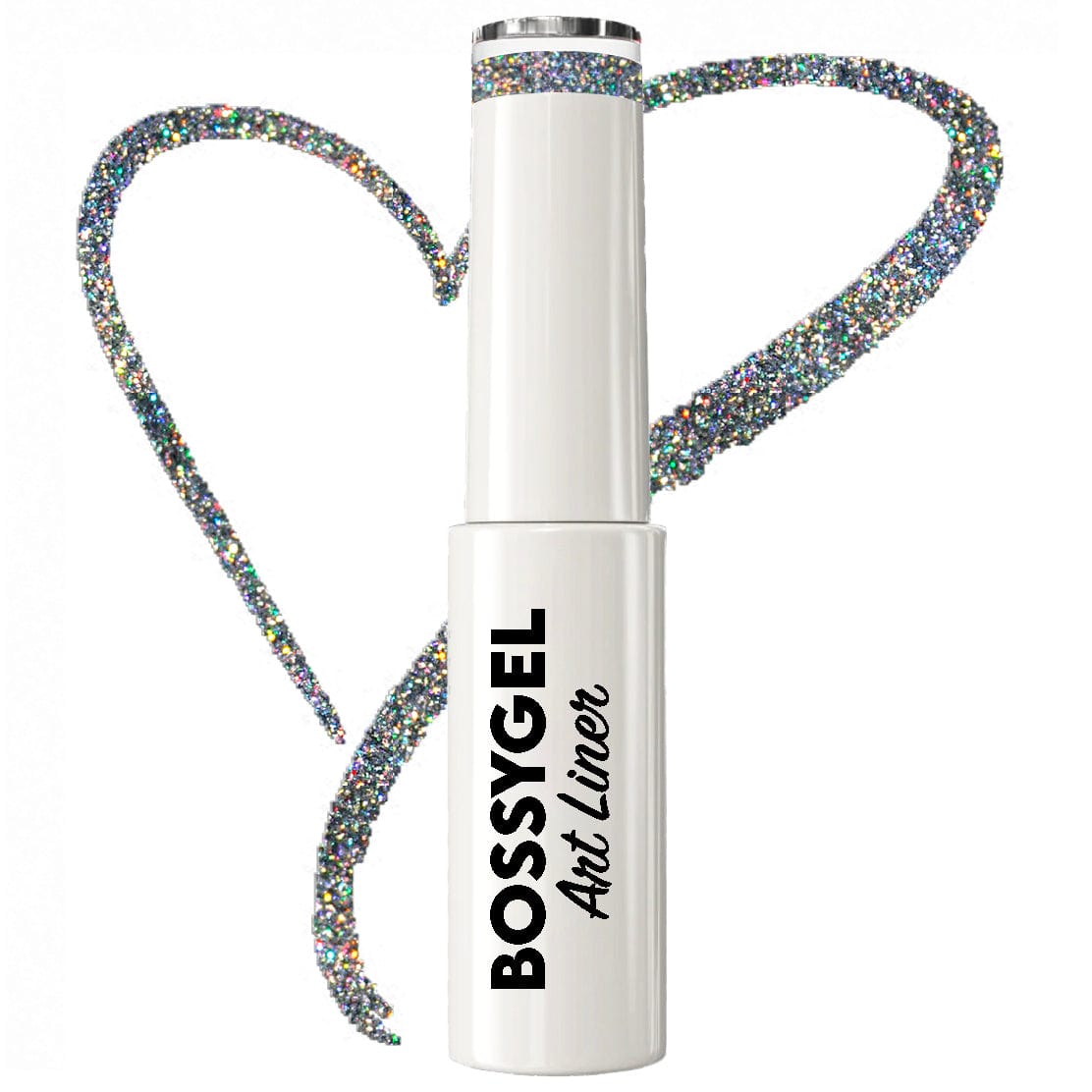 BOSSY Gel Art Liner 019 Holo Dark Glitter