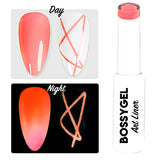 BOSSY Gel Art Liner Glow In The Dark 02 Neon Pink