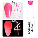 BOSSY Gel Art Liner Glow In The Dark 08 Neon Pink