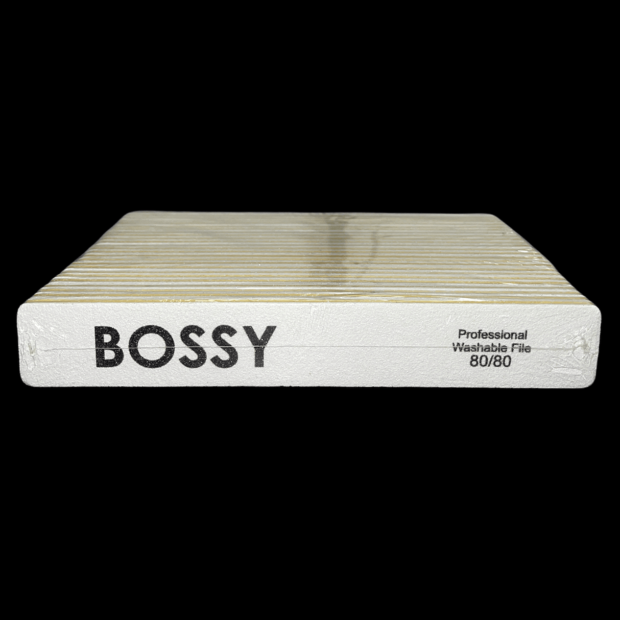 BOSSY Washable File Jumbo Square WHITE (80/80)