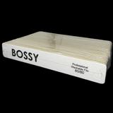 BOSSY Washable File Jumbo Square WHITE (80/80)