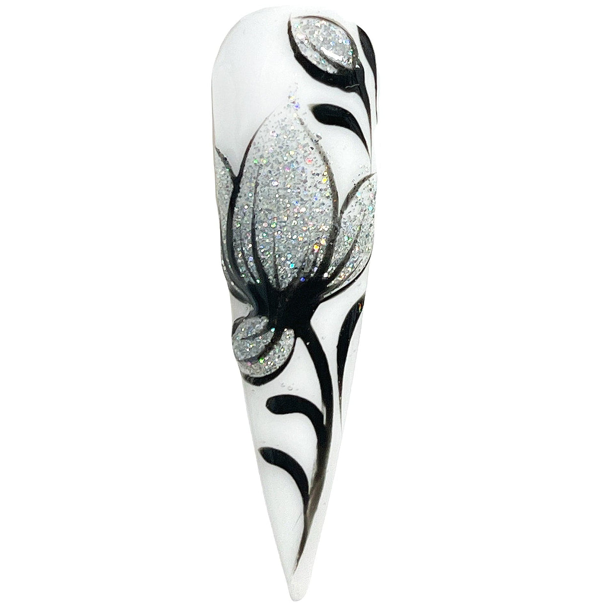BOSSY Gel Art Liner 016 Holo Silver Glitter