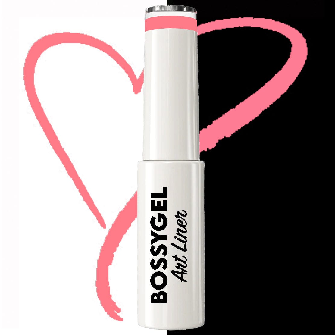 BOSSY Gel Art Liner Glow In The Dark 02 Neon Pink