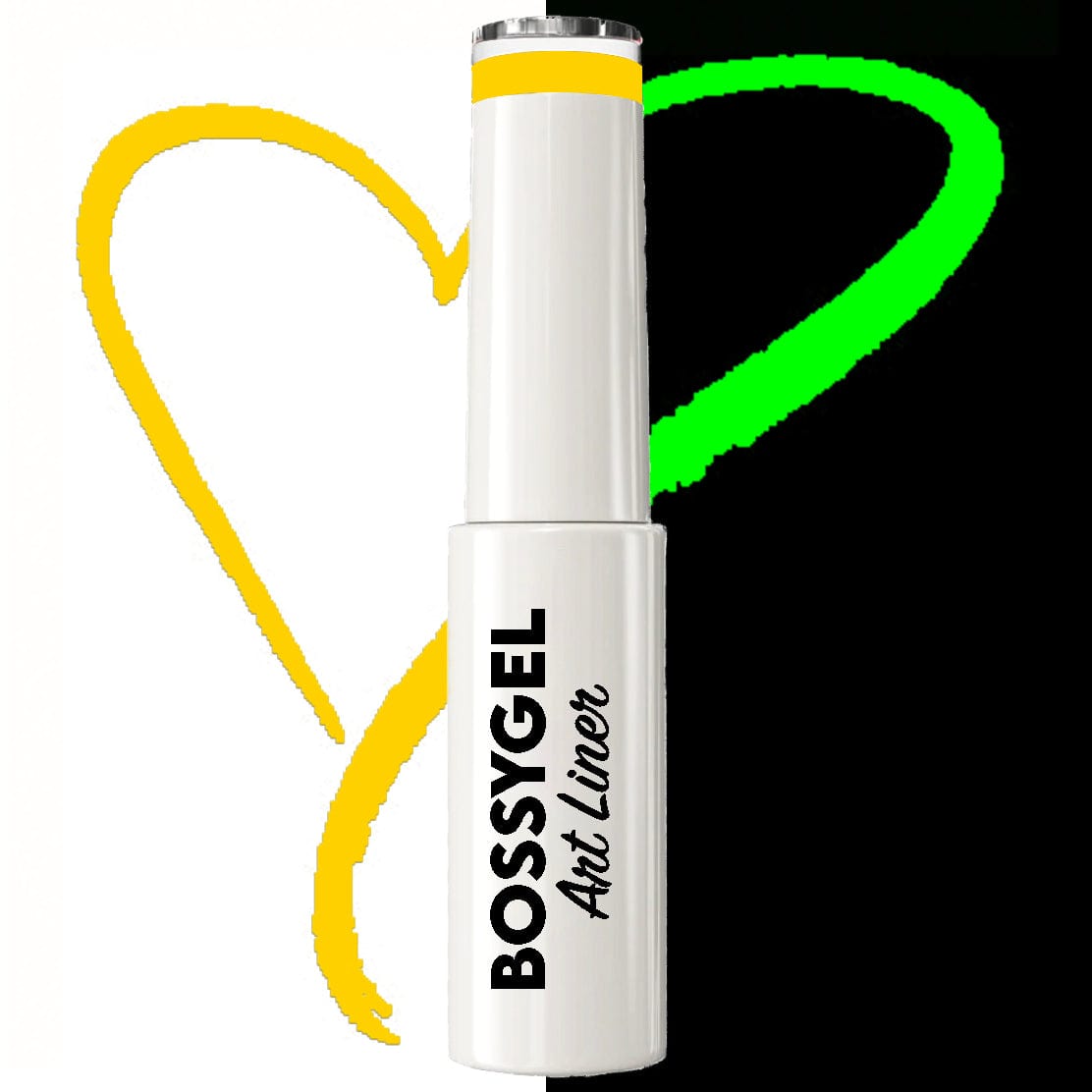 BOSSY Gel Art Liner Glow In The Dark 06 Yellow Citrus