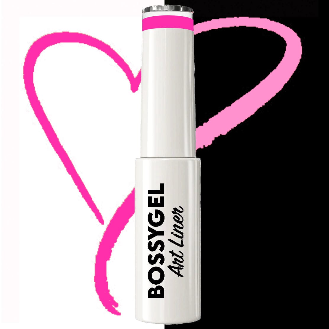 BOSSY Gel Art Liner Glow In The Dark 08 Neon Pink