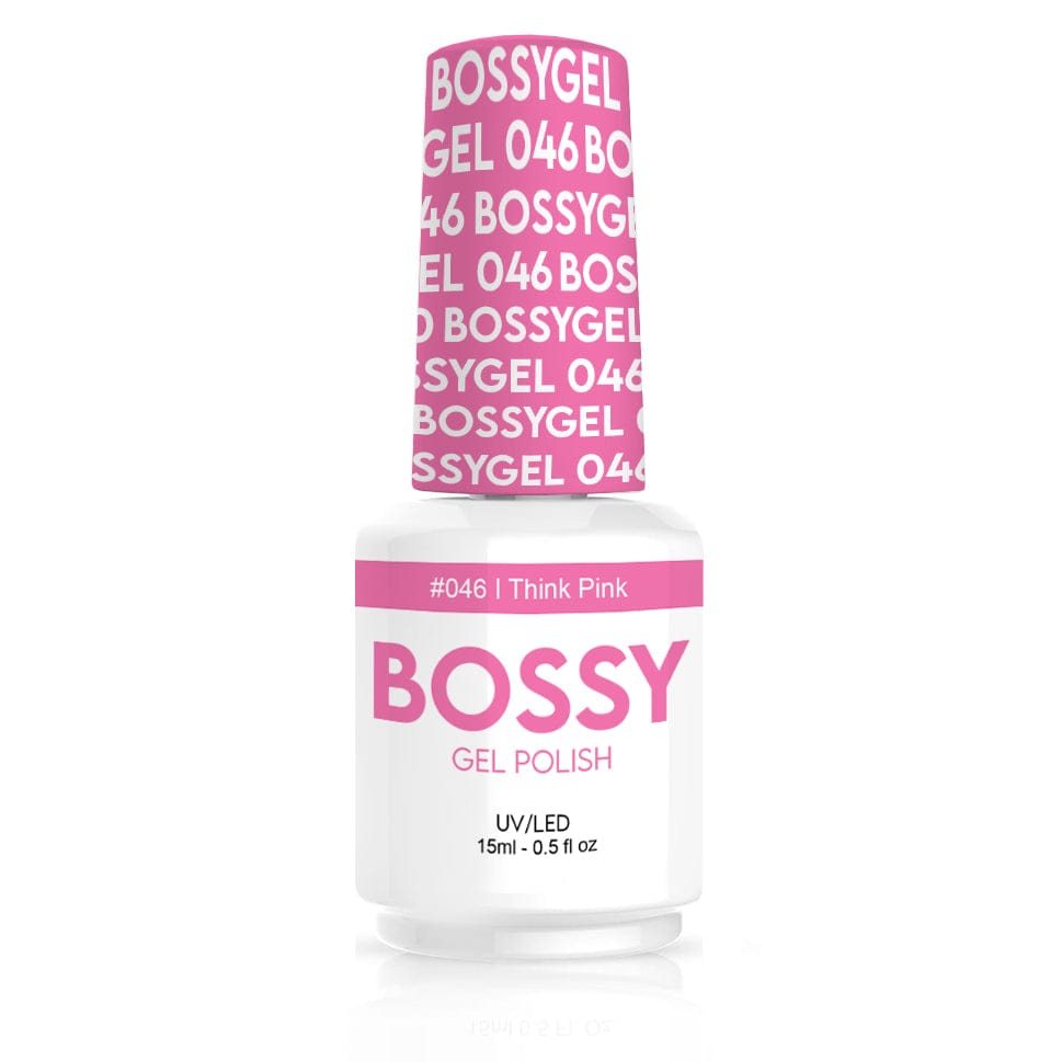 Bossy Gel Polish BS 046 I Think Pink – Jessica Nail & Beauty Supply