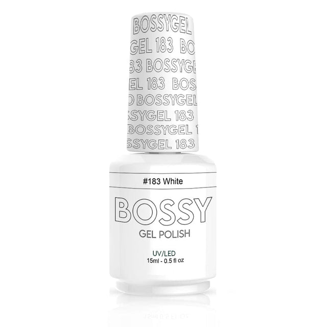 Bossy Gel - Gel Polish (15 ml) # BS183 White - Jessica Nail & Beauty Supply - Canada Nail Beauty Supply - Gel Single
