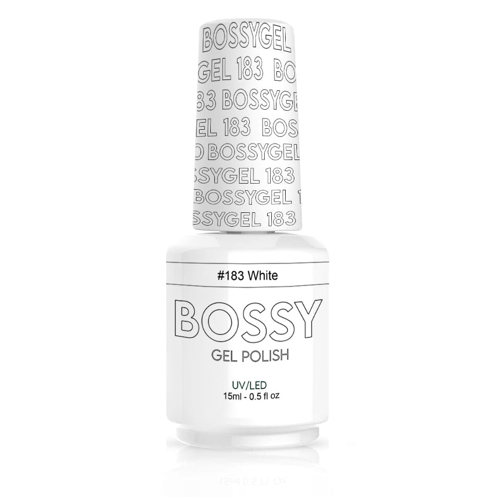 Bossy Gel - Gel Polish (15 ml) # BS183 White - Jessica Nail & Beauty Supply - Canada Nail Beauty Supply - Gel Single