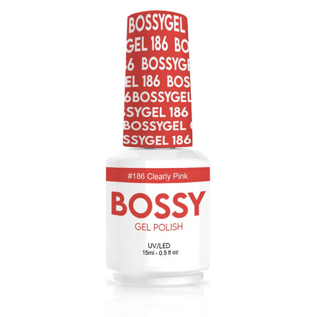 Bossy Gel - Gel Polish(15 ml) # BS186 Clearly Pink - Jessica Nail & Beauty Supply - Canada Nail Beauty Supply - Gel Single