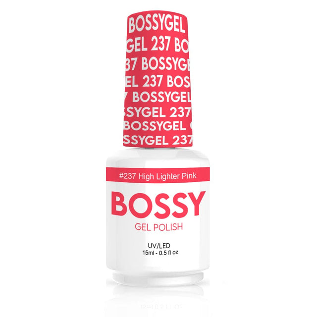 Bossy Gel Polish BS 237 High Lighter Pink