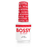 Bossy Gel Polish BS 243 Can't Stop Wear Red