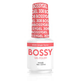 Bossy Gel Polish BS 308 Ginger Spice