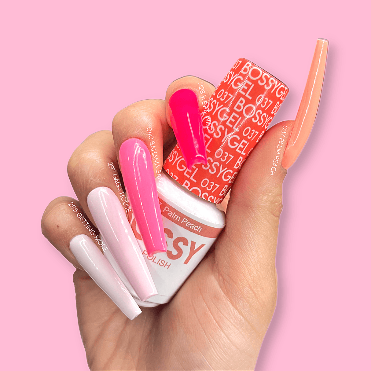 Bossy Gel CANDY WONDERLAND Collection ONLINE ONLY