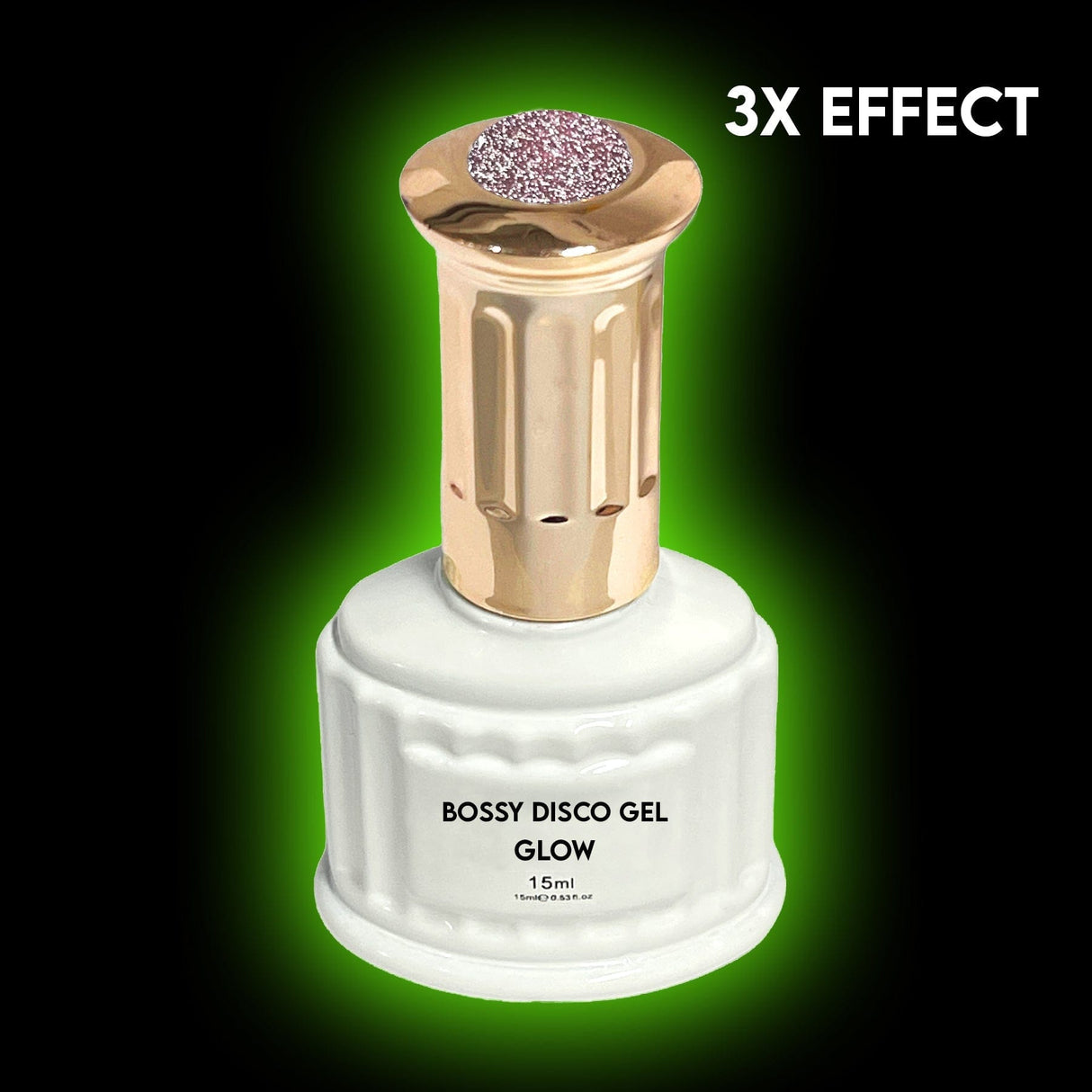 BOSSY 3X EFFECT GLOW Disco Reflective Gel 33