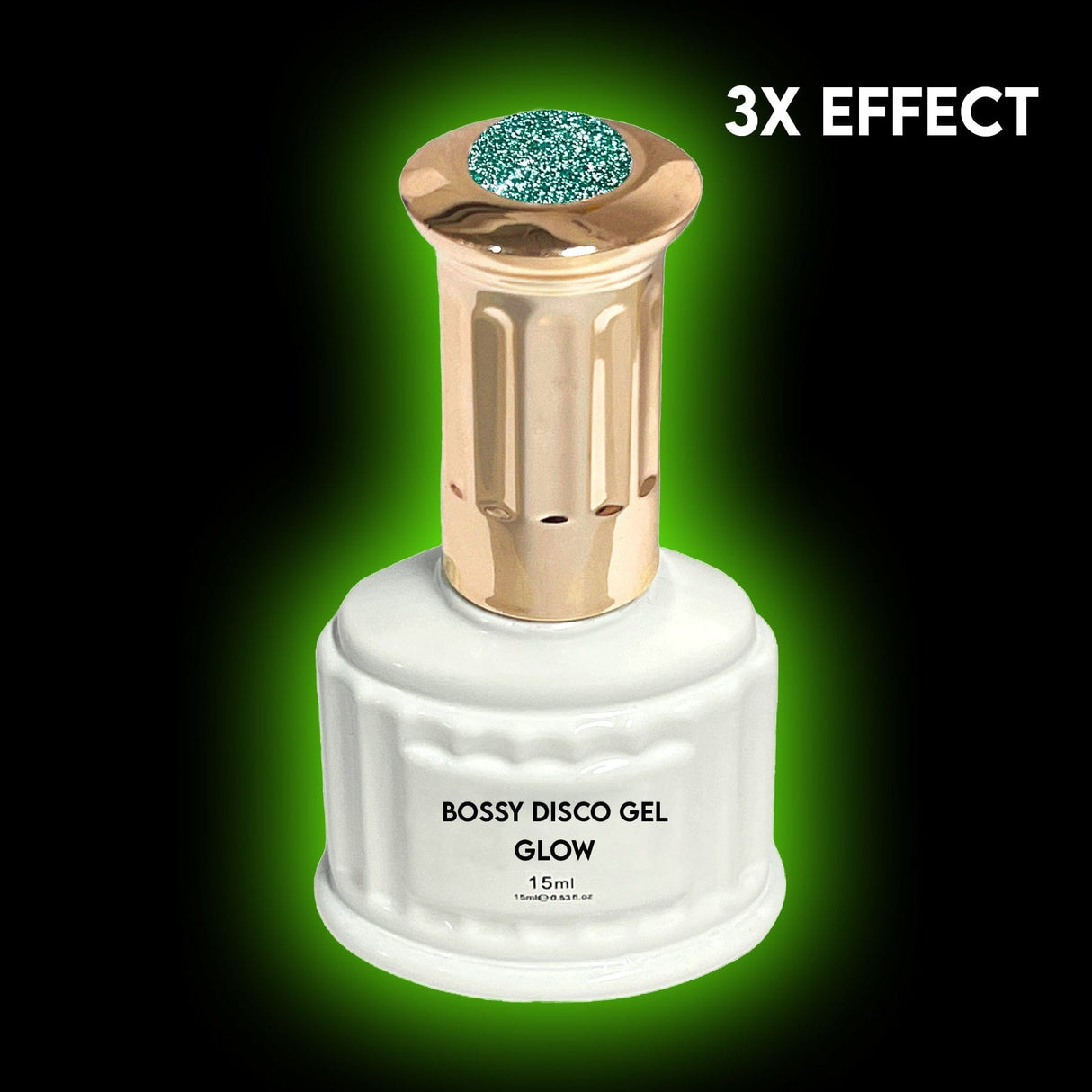 BOSSY 3X EFFECT GLOW Disco Reflective Gel 34