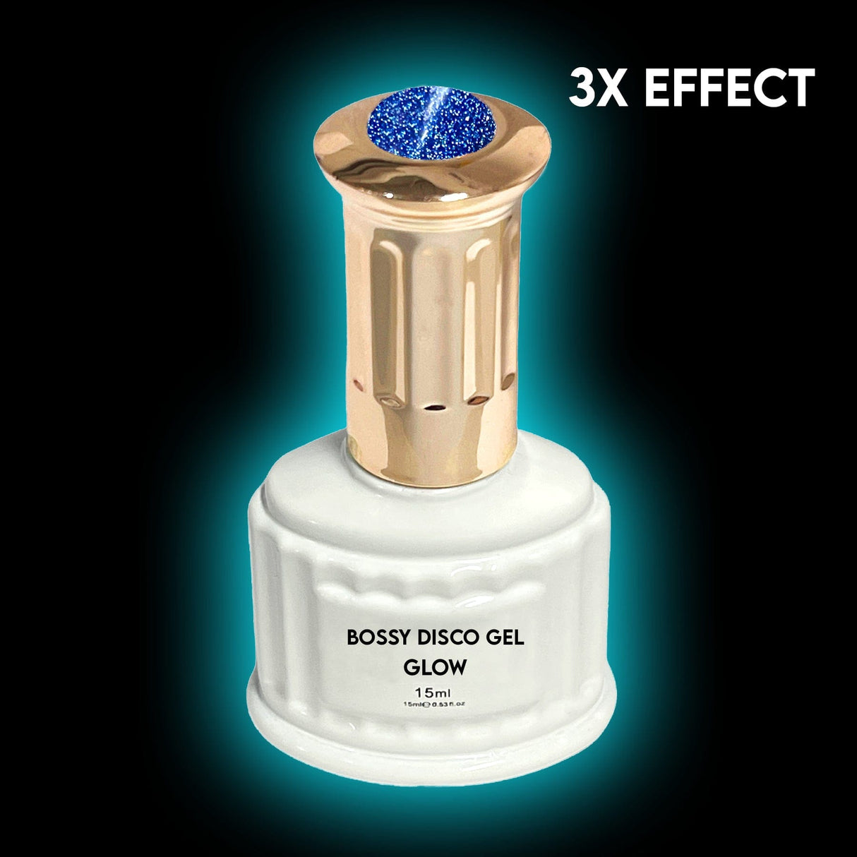 BOSSY 3X EFFECT GLOW Disco Reflective Gel 45