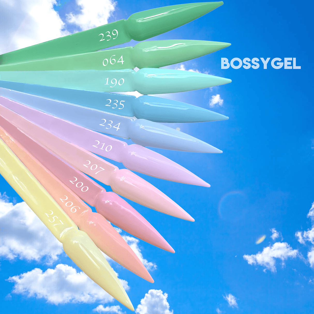 Bossy Gel SPRING PASTEL Collection (ONLINE ONLY!!!)