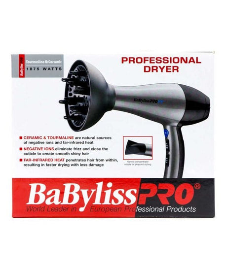 BaBylissPRO TT Tourmaline and Ceramic Hair Dryer BTM5559C