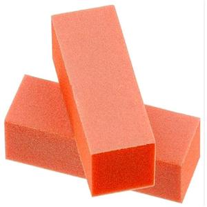 JNBS Nail Buffer Block 3 Way Orange