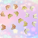 JNBS Nail Charm 3D Opal Butterfly Style 02 (6pcs)
