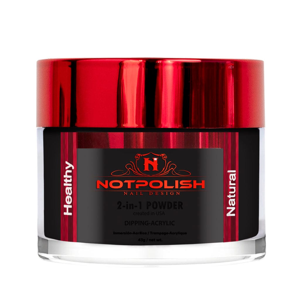 NOTPOLISH 2-in-1 Powder - OG 03 Black - Jessica Nail & Beauty Supply - Canada Nail Beauty Supply - Acrylic & Dipping Powders