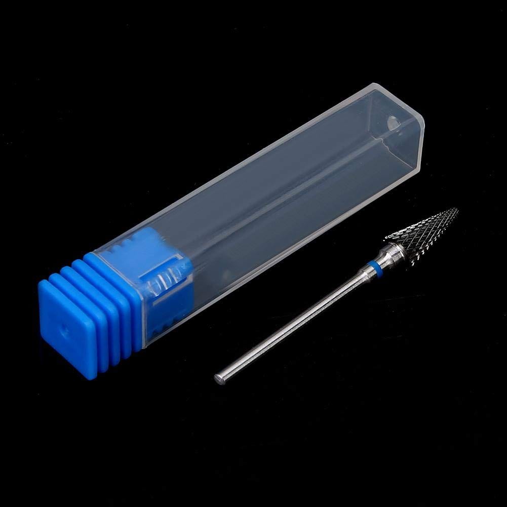 JNBS Carbide Bit Cuticle & Underneath Silver Conical Shape (3/32") C5010344
