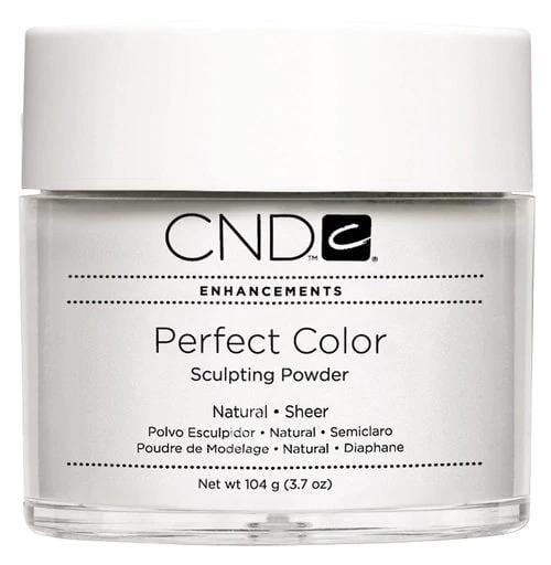 CND Perfect Color - Sculpting Powder - Acrylic Powder - Natural Sheer (3.7 oz) - Jessica Nail & Beauty Supply - Canada Nail Beauty Supply - CND POWDER