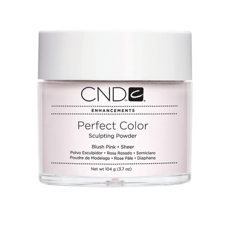 CND Perfect Color Acrylic Powder Sculpting Powder Blush Pink Sheer