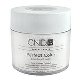 CND Perfect Color Acrylic Powder Sculpting Powder Pure White Opaque