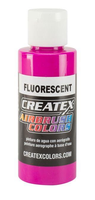 IWATA CREATEX AIRBRUSH COLOR 2oz Fluorescent Raspberry