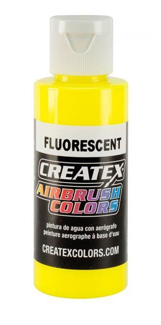 IWATA CREATEX AIRBRUSH COLOR 2oz Fluorescent Yellow